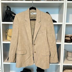 Zara linen blazer